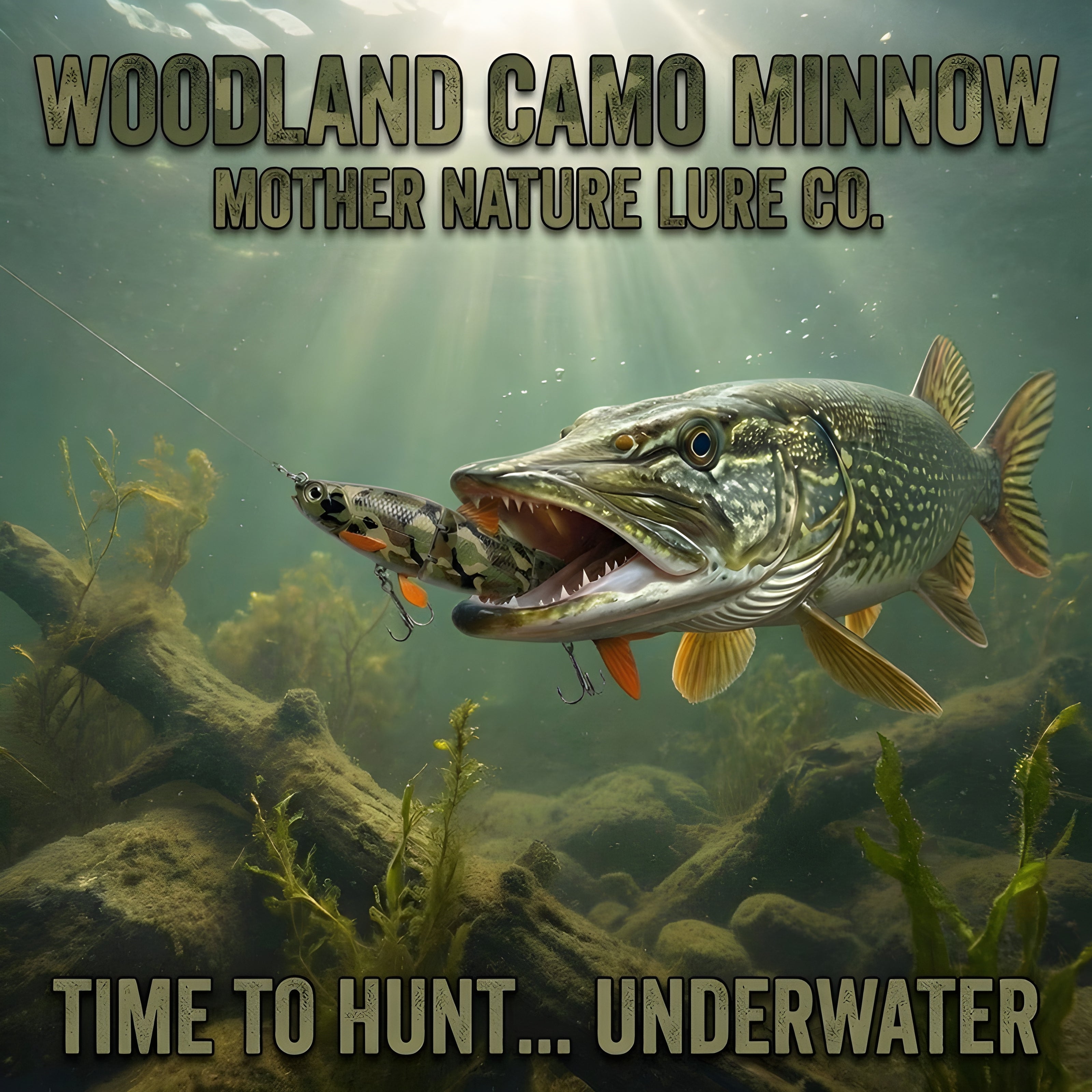 Woodland Camo Minnow