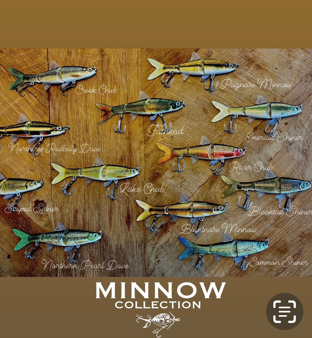 Creek Chub #1000 Mother Nature Lure Co. Creek Chub #1000 Mother Nature Lure Co.